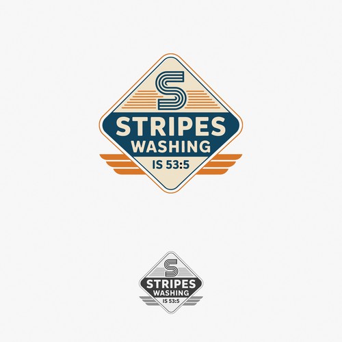 Design di Stripes Washing - Design a logo and brand for a new upcoming coastal company di RGORG