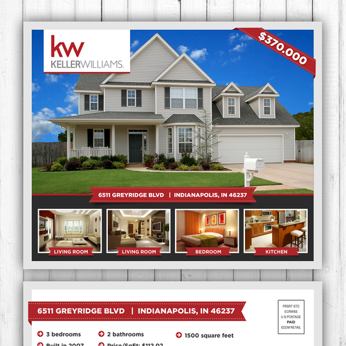 Designs | Flyer Design for Real Estate Company! | Postcard, flyer or ...