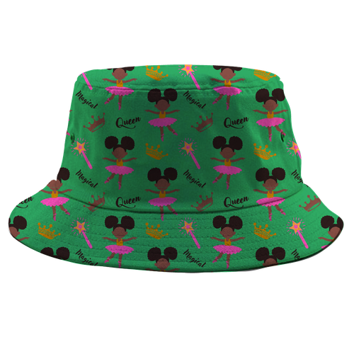 Bucket Hat Designs for Girls (black culture theme) Design by ash00 Designs
