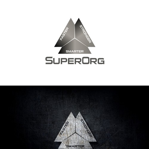 Logo to depict organizational intelligence, speed, and strength to enable CEO success. Design by Creafyx