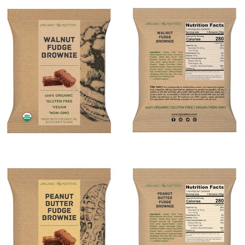 Nationwide food company needs a new package design Réalisé par AvaRosa