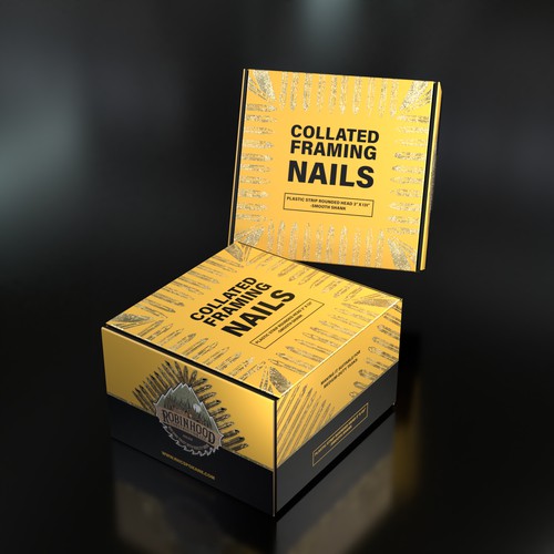 Dare to Impress: Design a Modern and Sleek Nail Box Packaging Design by ANGEL PackLab