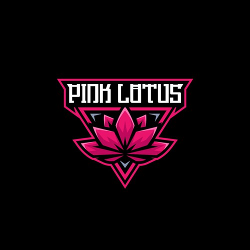 Logo For Female Gaming Team Pink Lotus Logo Design Contest 99designs