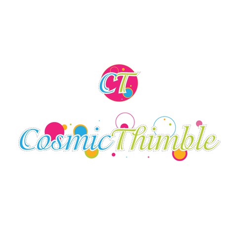 Cosmic Thimble Logo Design Diseño de GraphicDesignRP