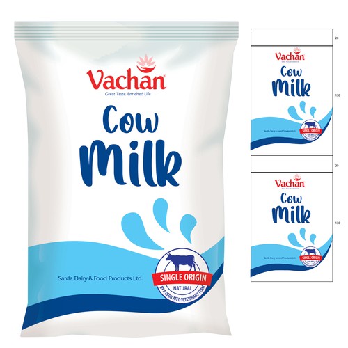 Vachan Cow Milk Design by Atannni