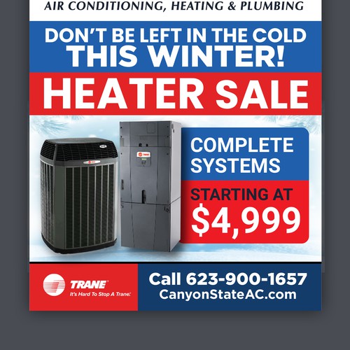 Newpaper Ad For Heating, Ventilation, and Air Conditioning (HVAC) Company - Wireframed and Ready! Design by GrApHiC cReAtIoN™