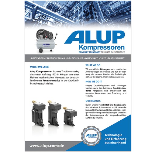 Brochure contest entry by GAFNS