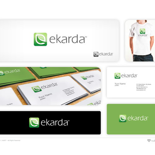 Beautiful SaaS logo for ekarda Design by HeART