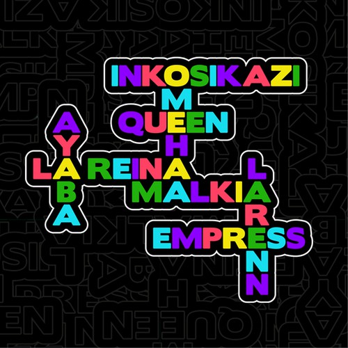 African Diaspora "QUEEN" Dialect T-Shirt Design Design by Digital Man ✅