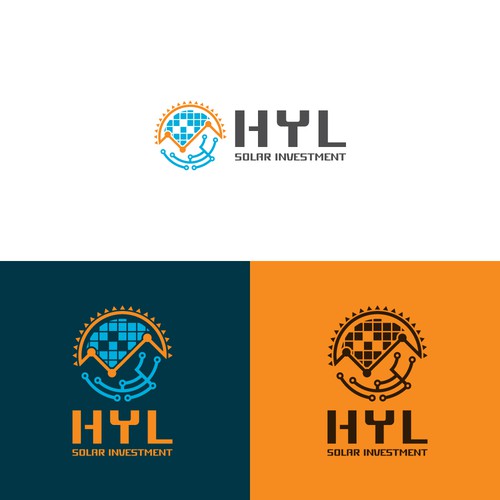 HYL Investment needs a logo simple and conveys high tech ideas Design by ukd