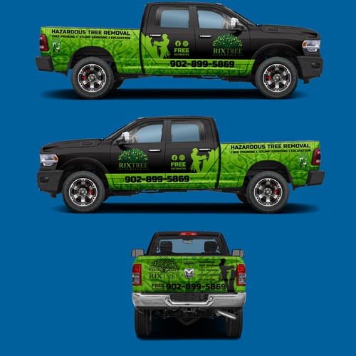 Truck wrap design Design by J.Chaushev