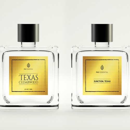 Perfume Label Réalisé par Qalandar