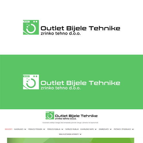 New logo for home appliances OUTLET store Réalisé par PSP.Rise