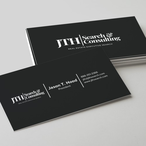 Business Card Design for Executive Search Firm Design by Birendra Chandra Das