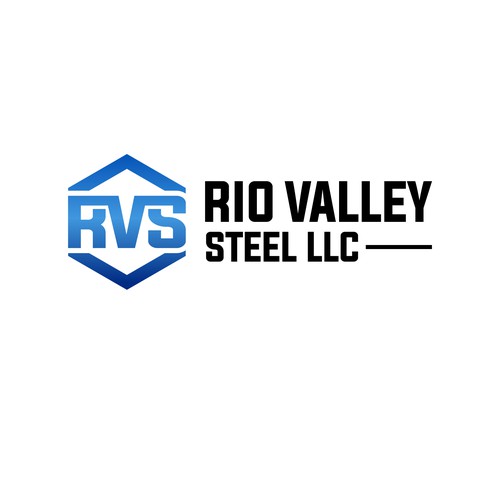 Design a shield logo using RVS - RIO VALLEY STEEL LLC. Design by Dezineexpert⭐