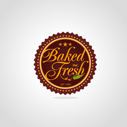 logo for Baked Fresh, Inc. Ontwerp door Kreativ80™