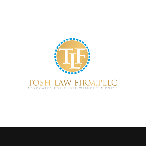 logo for Tosh Law Firm, PLLC Design by Amir ™