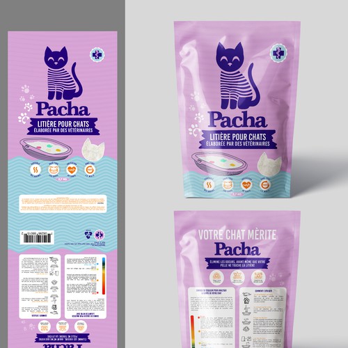 Cat Litter startup Minimalistic packaging - Contest Design von agooshe