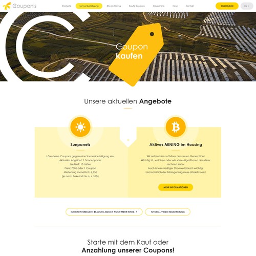 Web page design contest entry by Steve Sen ⚡️⚡️