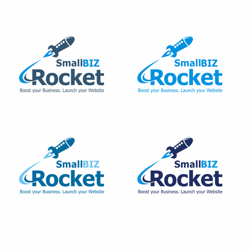 Help Small Biz Rocket with a new logo Réalisé par Waqar H. Syed