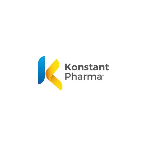 Konstant Pharma Logo Design by VIREVERT