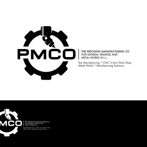 Create a logo for Precision Manufacturing Co W.L.L. Design by elmostro