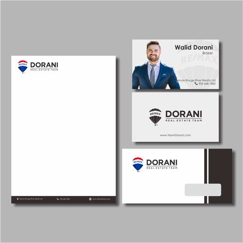 BUSINESS CARD, LETTERHEAD & ENVELOPE Design by lumipallo