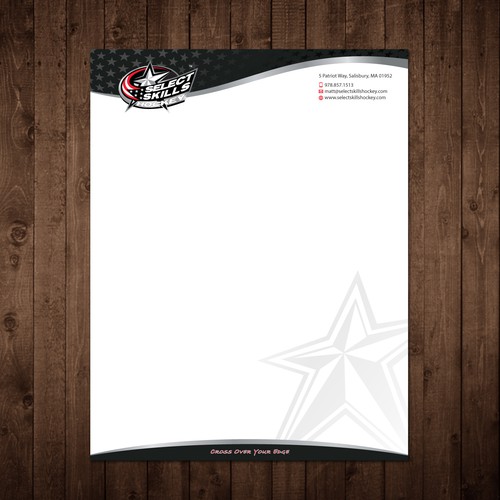 Select Skills Hockey Create A New Business Cards Letterhead