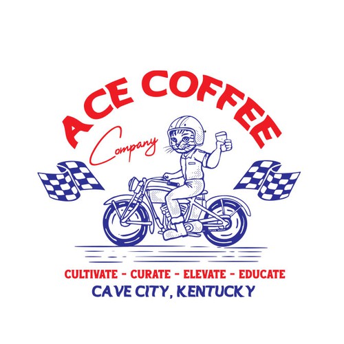 Design di High Speed Dreams - Coffee shop needing vintage fashion merch di mozaikworld