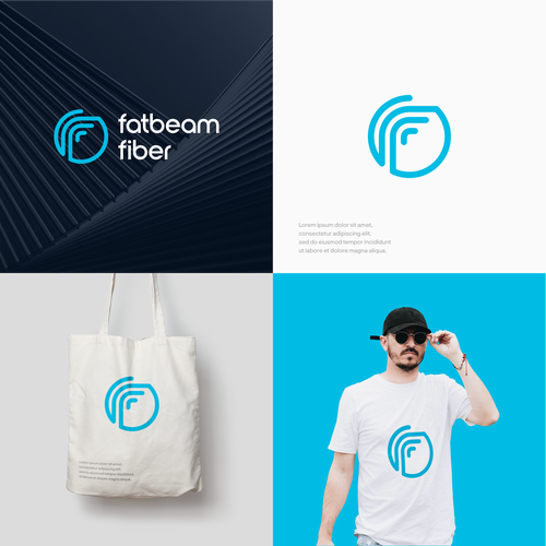 Fatbeam Fiber logo Diseño de Hants ℠