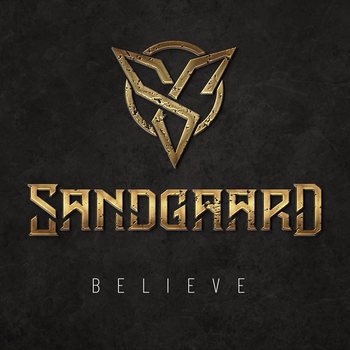 SANDGAARD - Album Cover for Spotify / Apple Music Design by SlipperyCircle