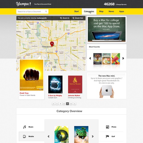 Create the next website design for yumpu.com Webdesign  Design by madebypat.com