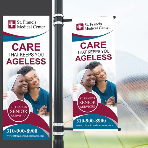 Design a banner that attracts older adults & families to use our specialized senior care & services Design réalisé par Saqi.KTS