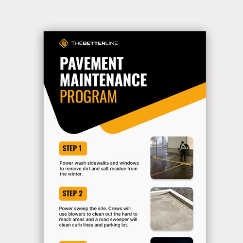 pavement maintenance Design by bilyanas