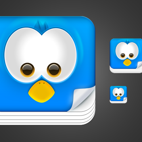 iOS app icon design for a cool new twitter client Design por Tahir Yousaf