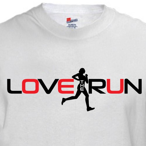 Love the Run needs a new t-shirt design Diseño de miehell