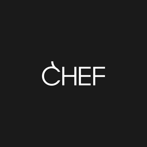 "CHEF": Food & Cooking Social Media Logo Design by Kangozz™