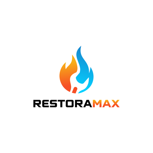 Restoration Company Branding. Design by Aleta21