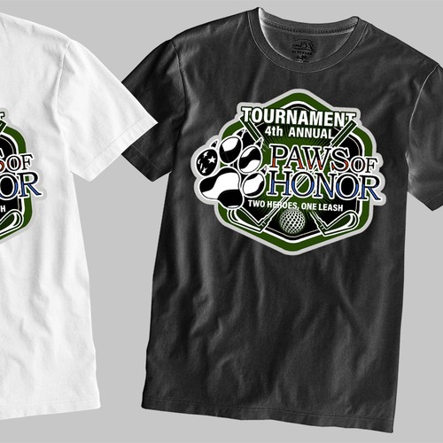 4th Annual Golf Tournament shirt design Design réalisé par SORENKOgraph