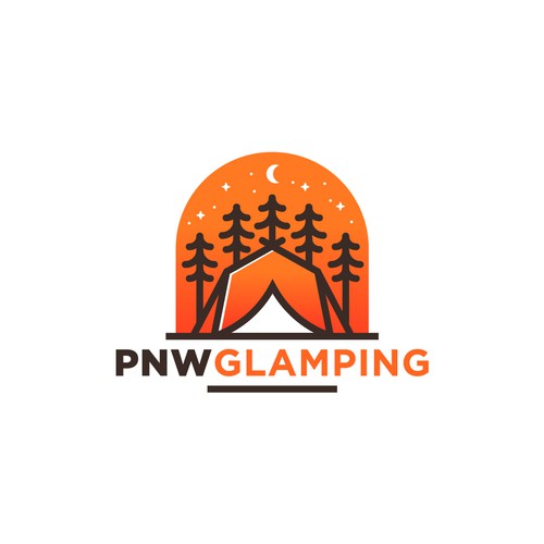 Design a logo for luxury Glamping Business Design by hendrARTwork