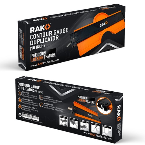 Design eye catching box packaging for RAK Pro Tools Design by C7Z