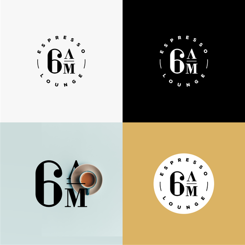 Design an enticing logo for 6 A.M. Espresso Lounge Design by shoutulkopler