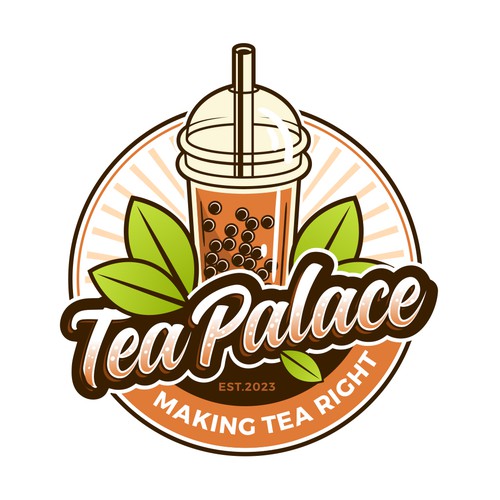 Design a powerful logo for a tea cafe Design por Ovidius ;