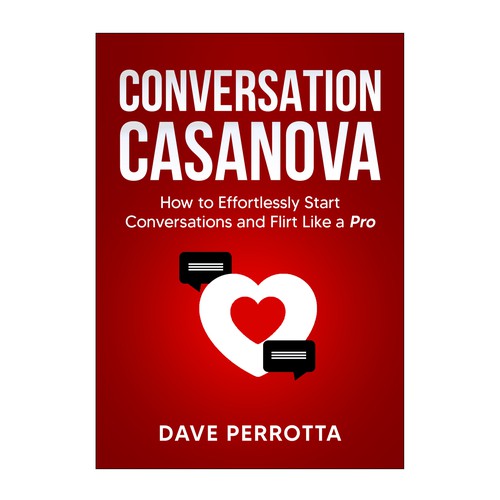 Powerful book cover for a top dating advice book for men Design by Aziel Design