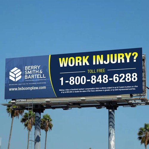 Law Firm Billboard Design by Deep@rt