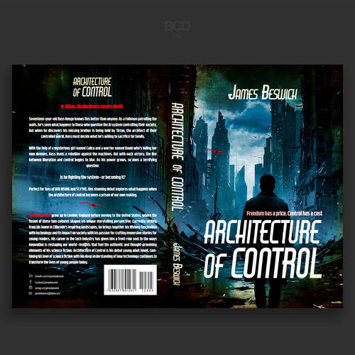 Looking for a truly unique YA dystopian book cover design that stands out Design by BCD∞