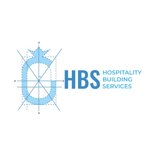 Rebranding HBS logo for construction company-ontwerp door IdeaplaneStudio ✅