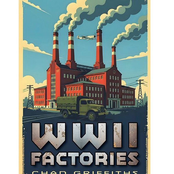  Cover design for industrial history book