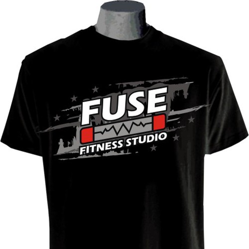 NEW Fitness Studio Needs T-Shirt Design by bonestudio™