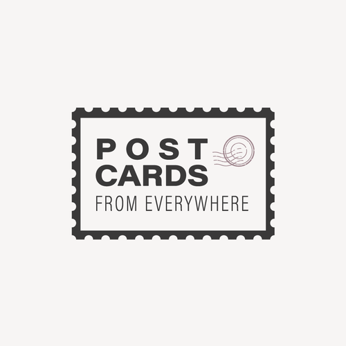 Postcards from Everywhere Logo Design by emilidea